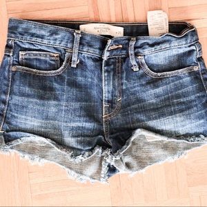 Abercrombie denim shorts